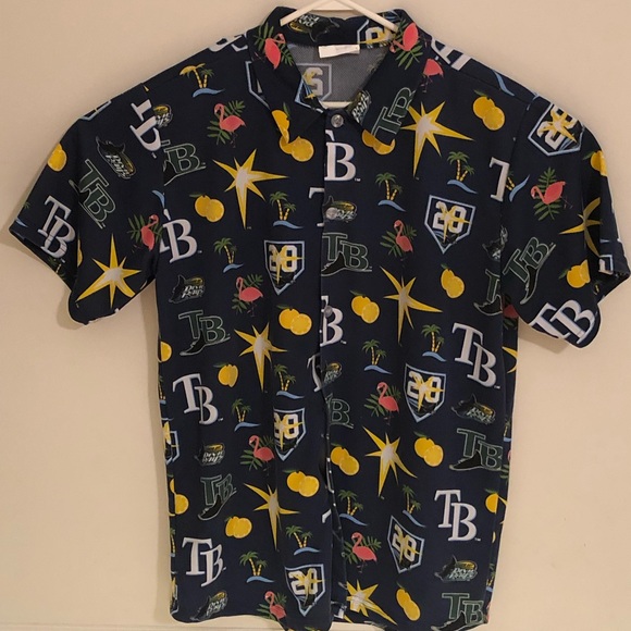 tampa bay rays hawaiian shirt